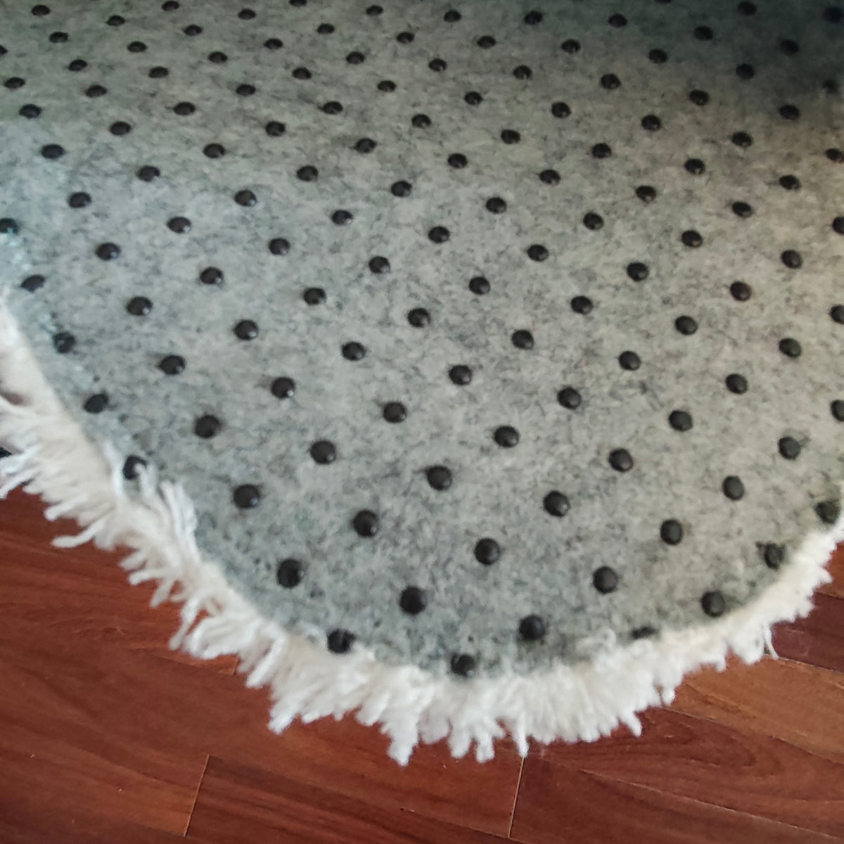 JoySwallow Get Naked Tufted Runner Rug, Pink Lettering on Cream White, Bedroom or Bathroom Rug
