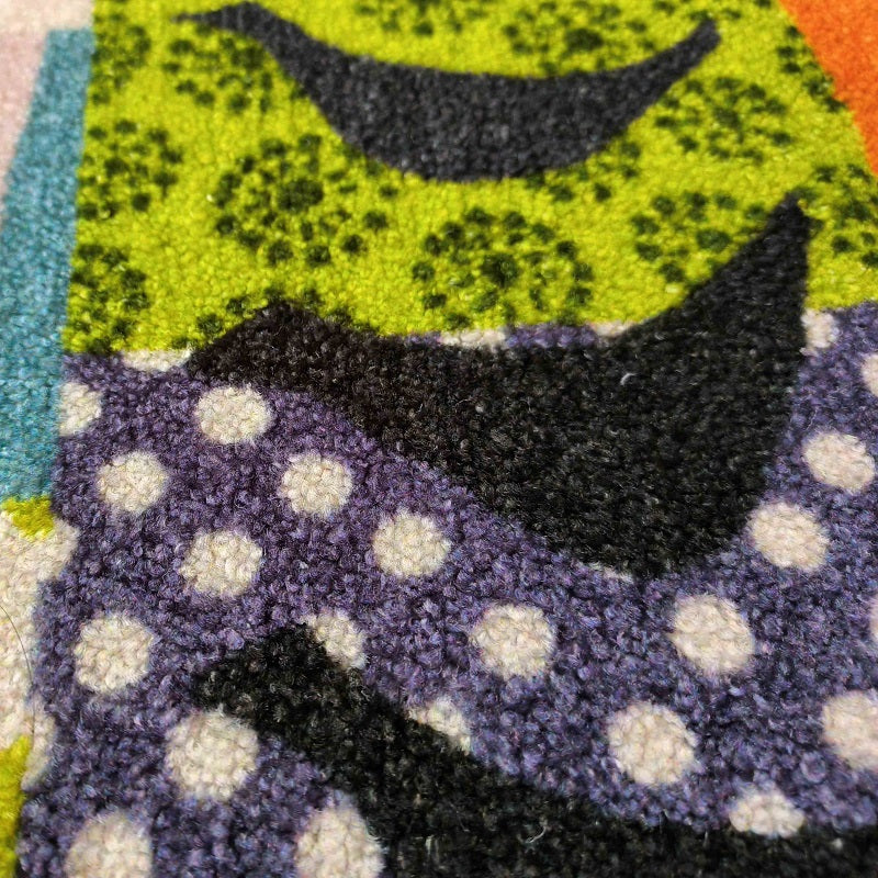 Bird On Vine Flannel Door Mat by Liz Gamberg Studio from US