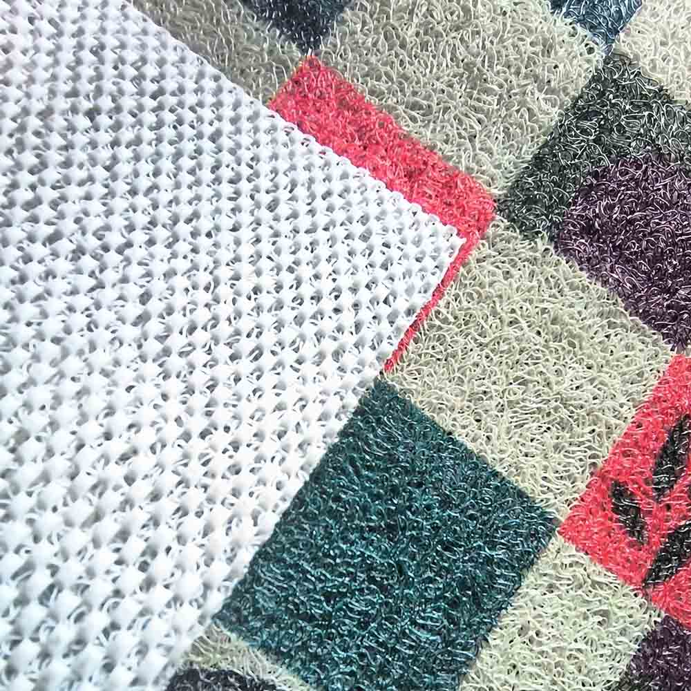 Square Collage Bath Tub Mat by Liz Gamberg Studio from US