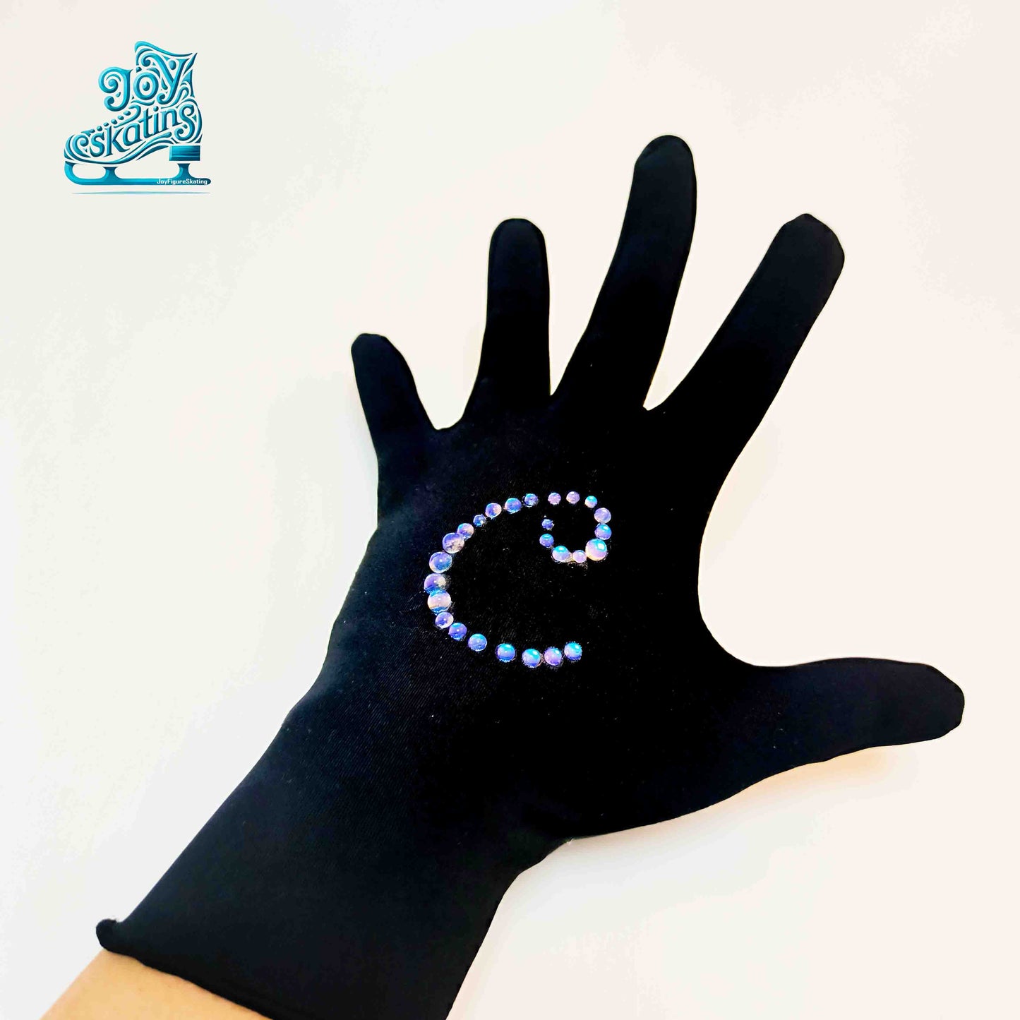 Custom Solid Color Figure Skating Gloves: Thickened Stretch Fleece without Padded Palm