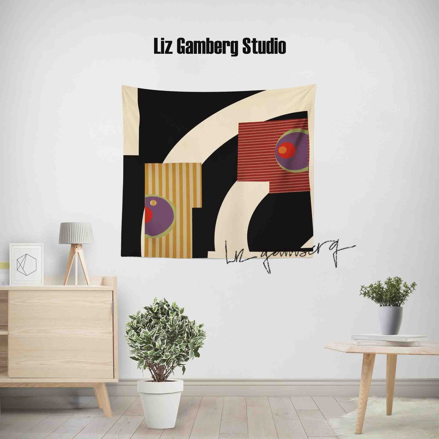Day+11 sm Tapestry by Liz Gamberg Studio from US
