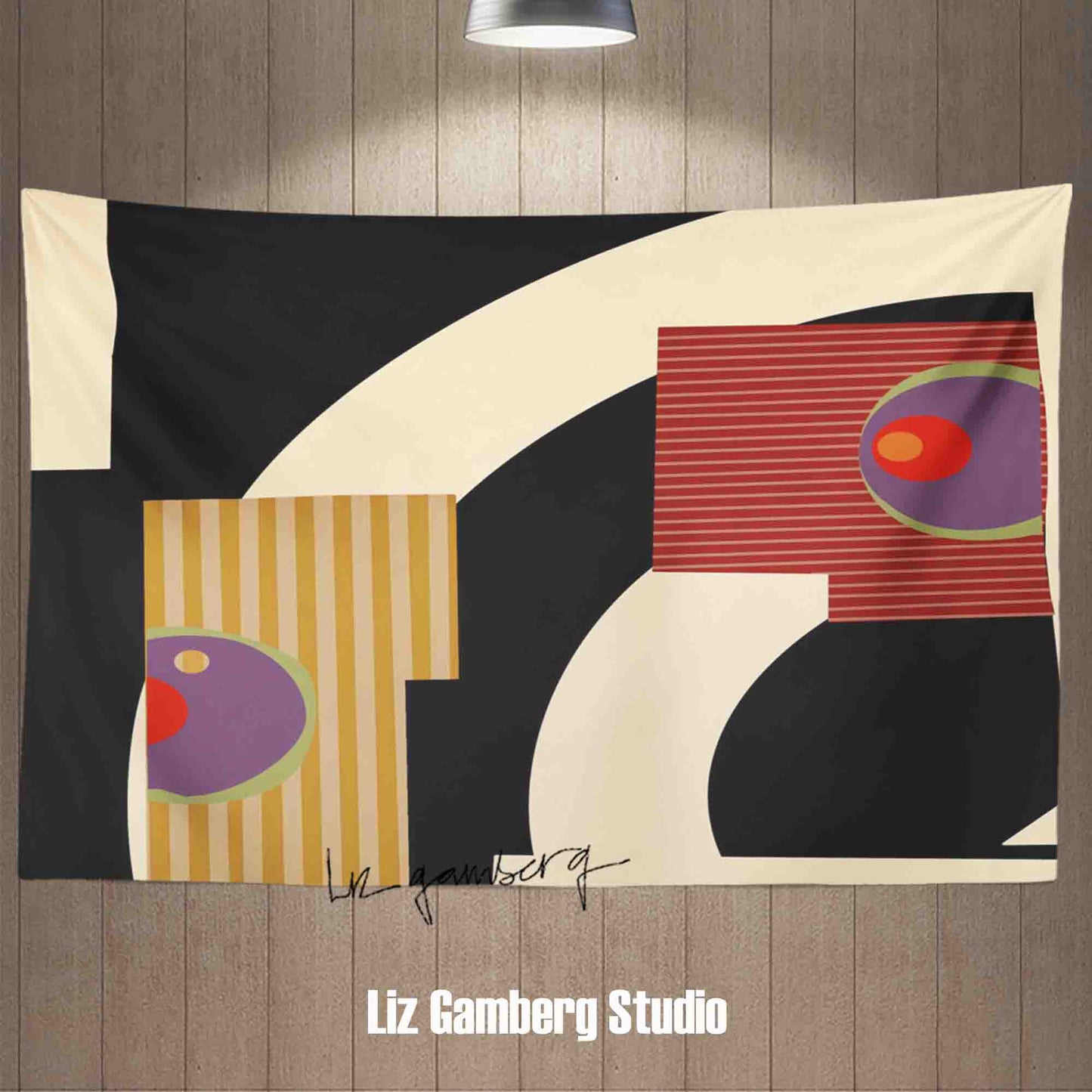 Day+11 sm Tapestry by Liz Gamberg Studio from US