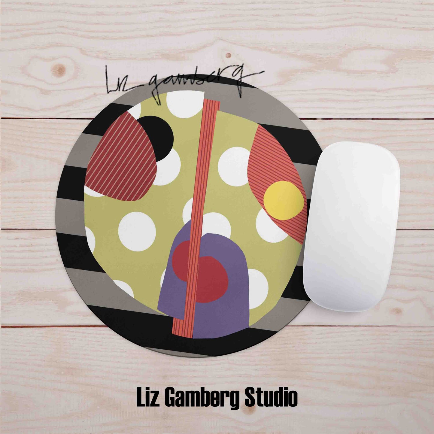 Day+27 sm Mouse Pad by Liz Gamberg Studio from US