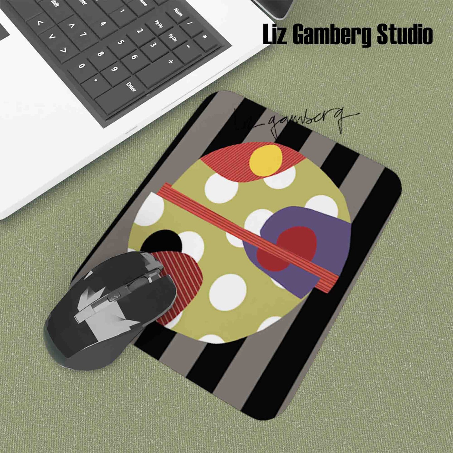 Day+27 sm Mouse Pad by Liz Gamberg Studio from US