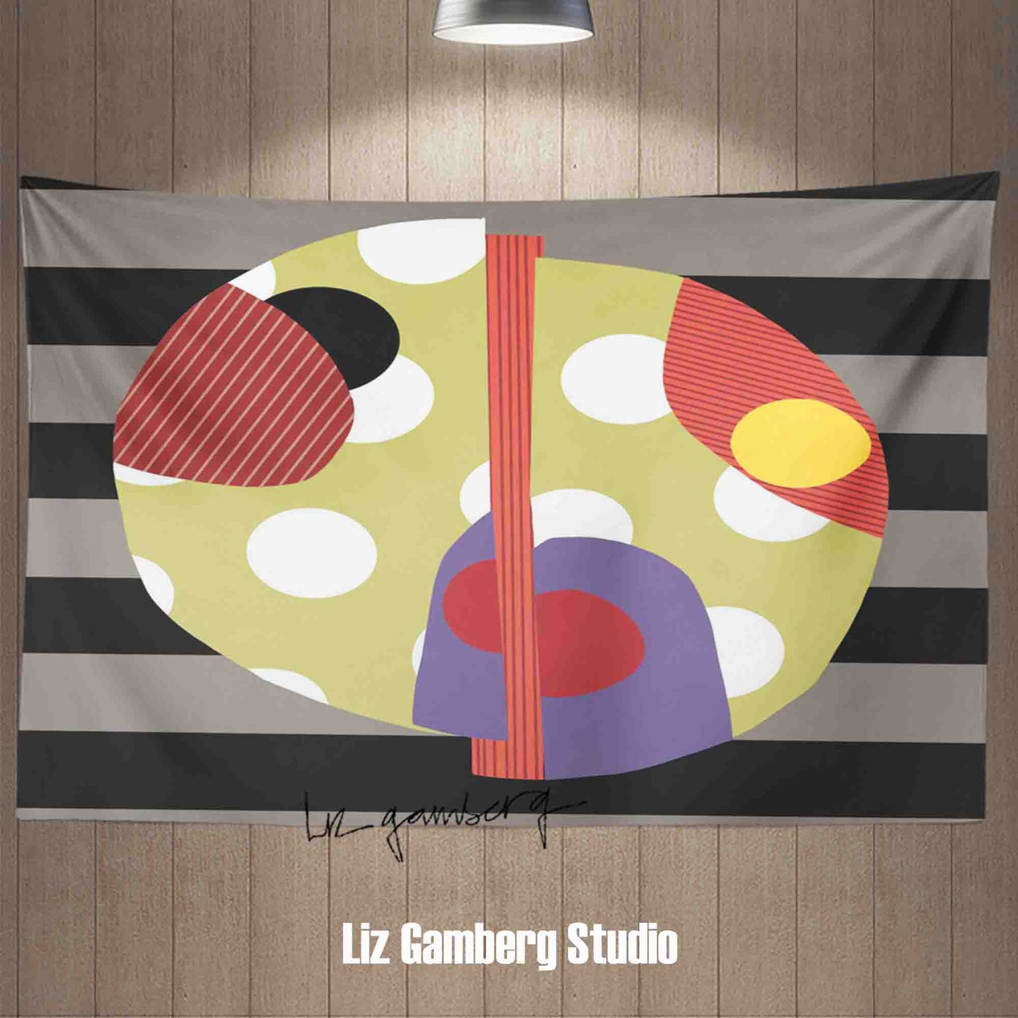 Day+27 sm Tapestry by Liz Gamberg Studio from US