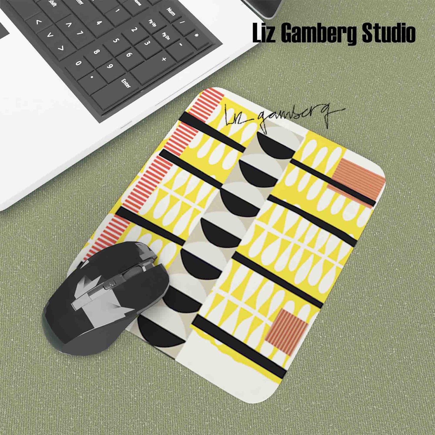 Day+7 sm Mouse Pad by Liz Gamberg Studio from US