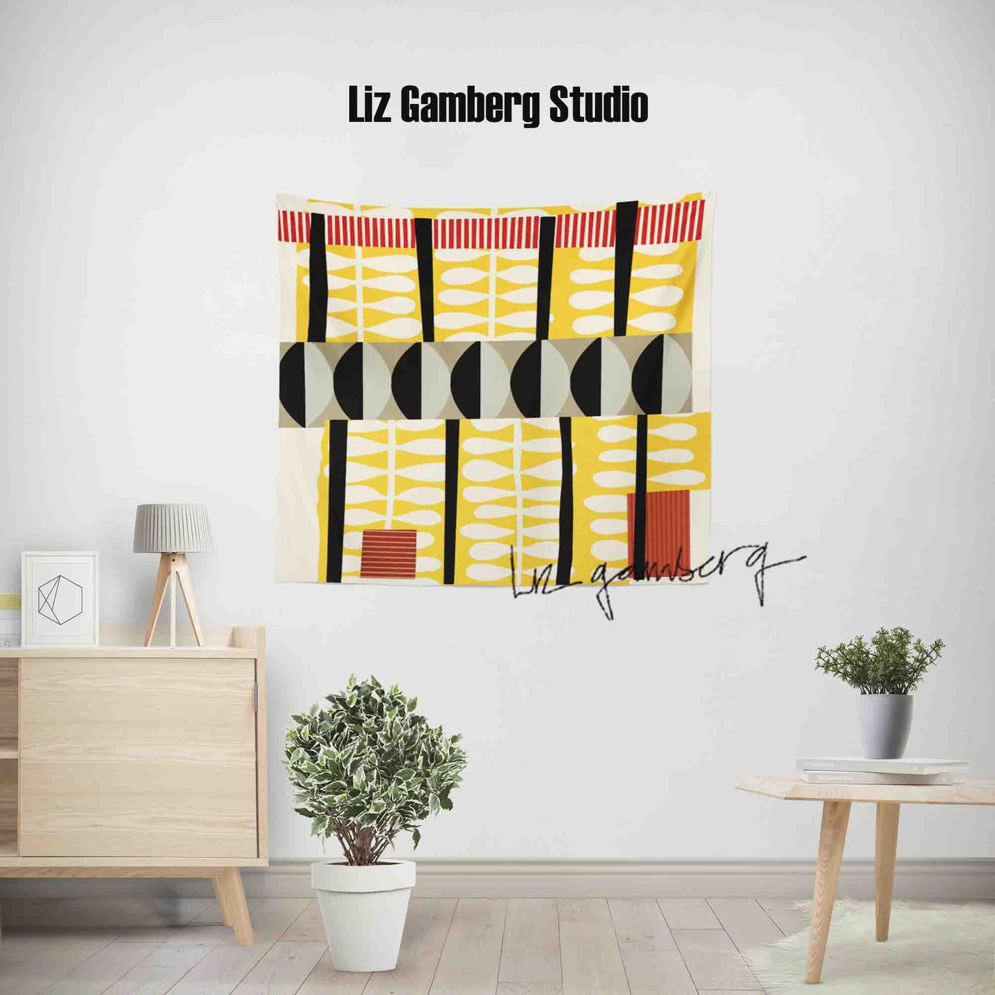 Day+7 sm Tapestry by Liz Gamberg Studio from US