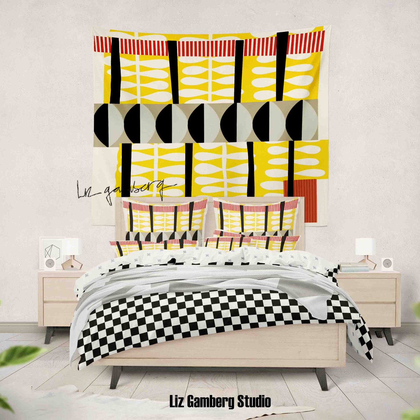 Day+7 sm Tapestry by Liz Gamberg Studio from US