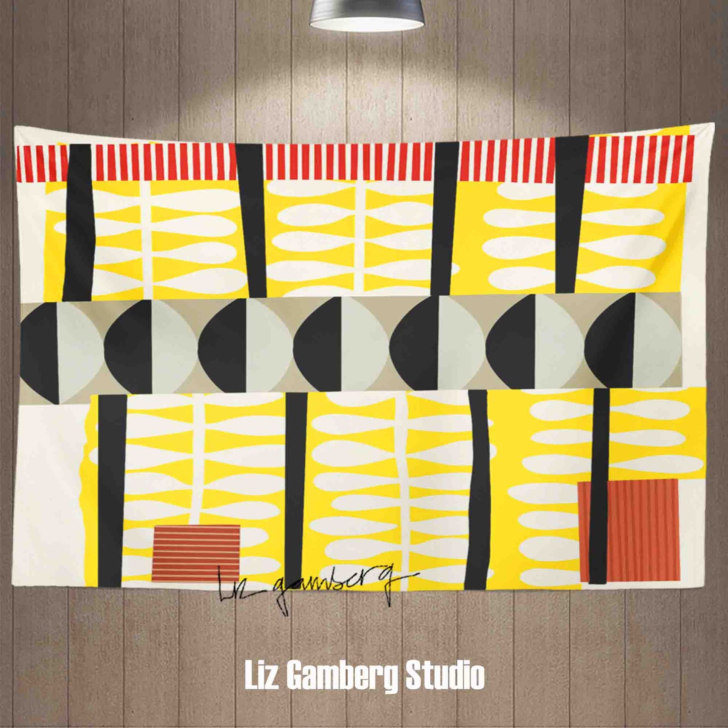 Day+7 sm Tapestry by Liz Gamberg Studio from US