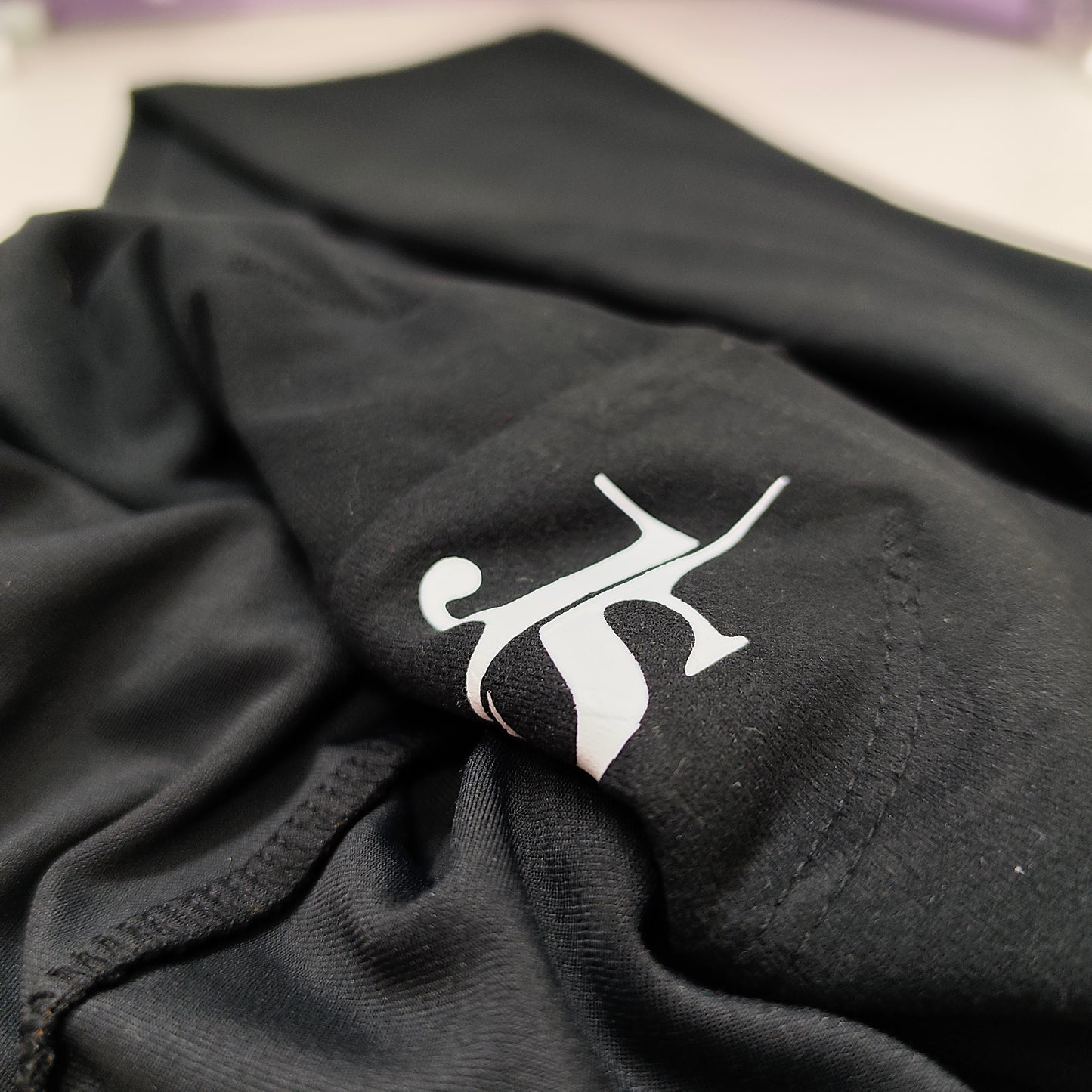 Black Custom Figure Skating Skirted Leggings/Pant – Hip Pad Pockets, Personalized Crystal or Plain