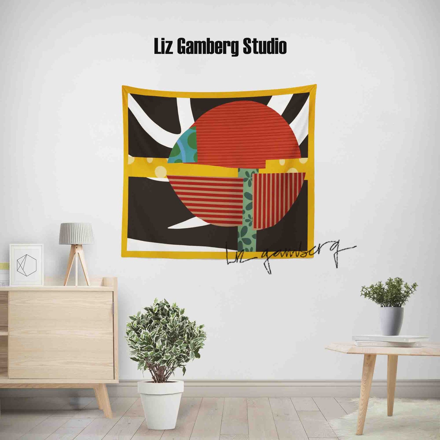 Intersection Tapestry by Liz Gamberg Studio from US