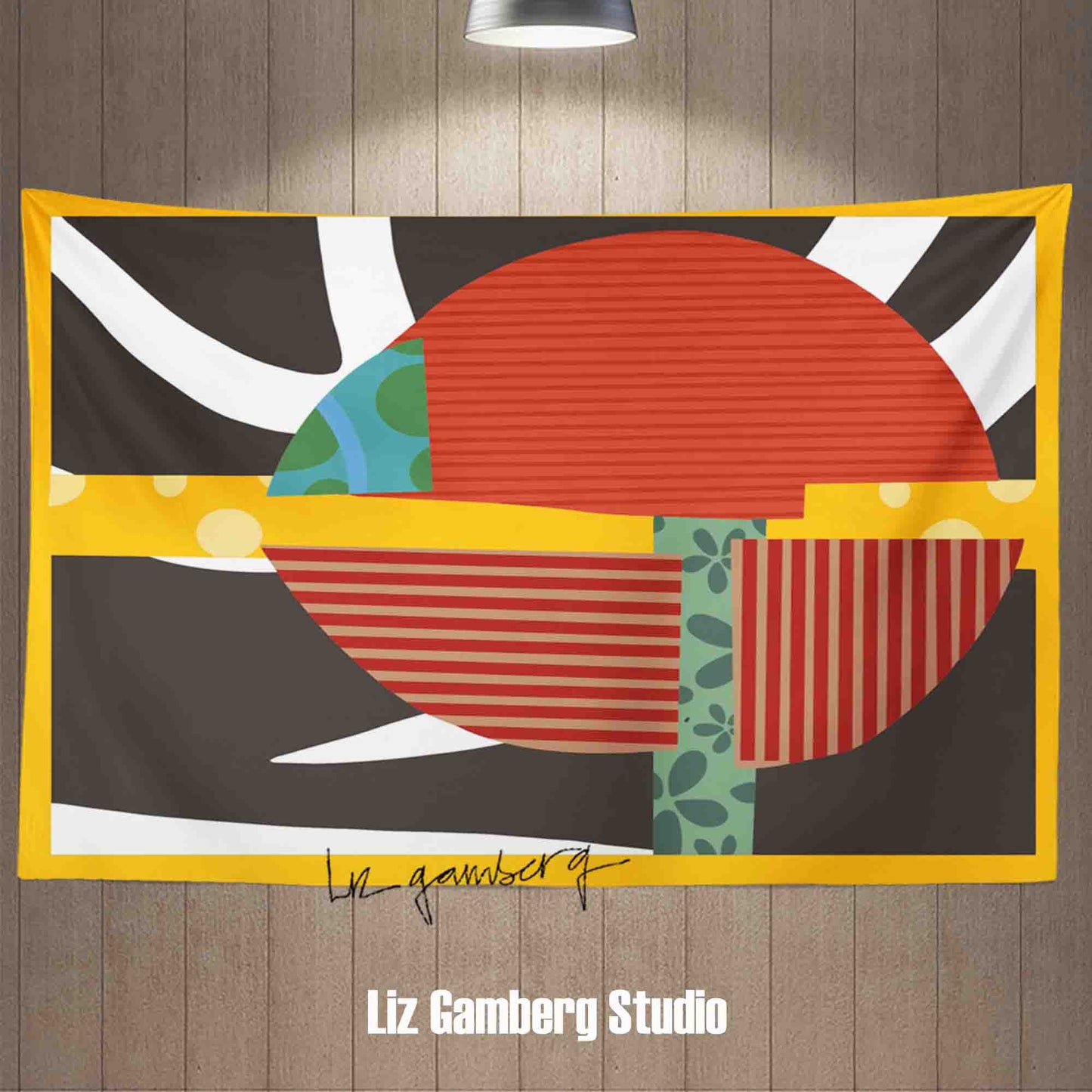 Intersection Tapestry by Liz Gamberg Studio from US