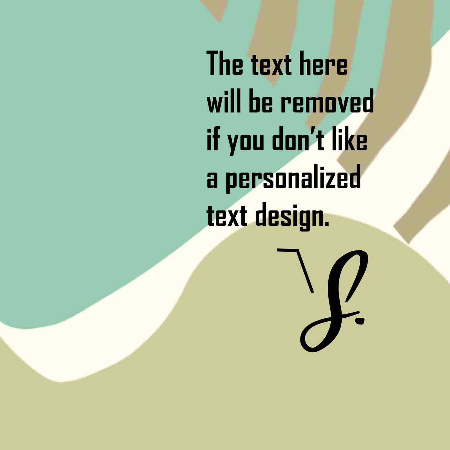 JoySwallow Personalized Doormat, Abstract Geometrical Landscape Door Mat, PVC Coil Entrance Door Mat, Sun Mountain Anti-Skid Outdoor Mat, Entryway Rug for Porch Courtyard