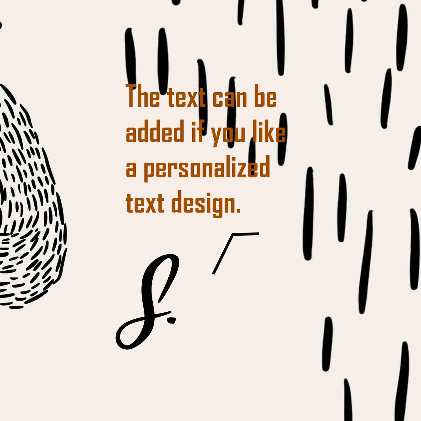 JoySwallow Personalized Door Curtain, Cute Black Fox PVC Coil Entrance Door Mat, Cute Fox Anti-Skid Outdoor Mat, Animal Entryway Rug for Porch Courtyard