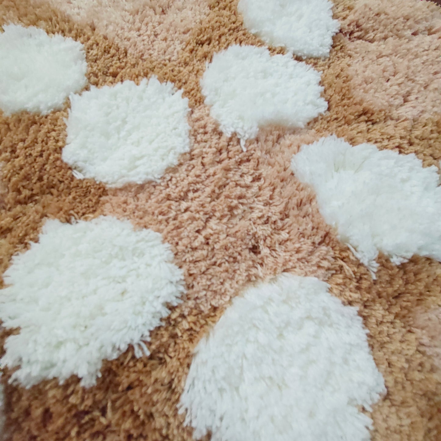 Alfombra de baño con mechones irregulares de rosas JoySwallow, alfombra de baño con rosas, alfombra con flores, alfombras de dormitorio con rosas