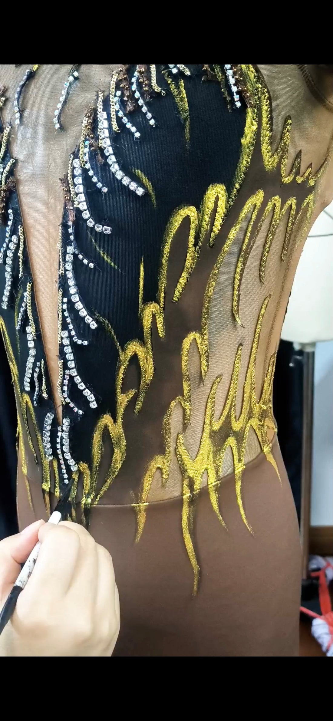 Behind the Scenes: Creating a Custom Women's Figure Skating Dress