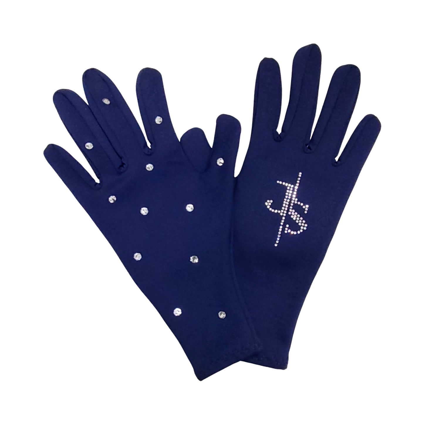 Custom Figure Skating Gloves: Thick Fleece with or without Padded Palm Protection