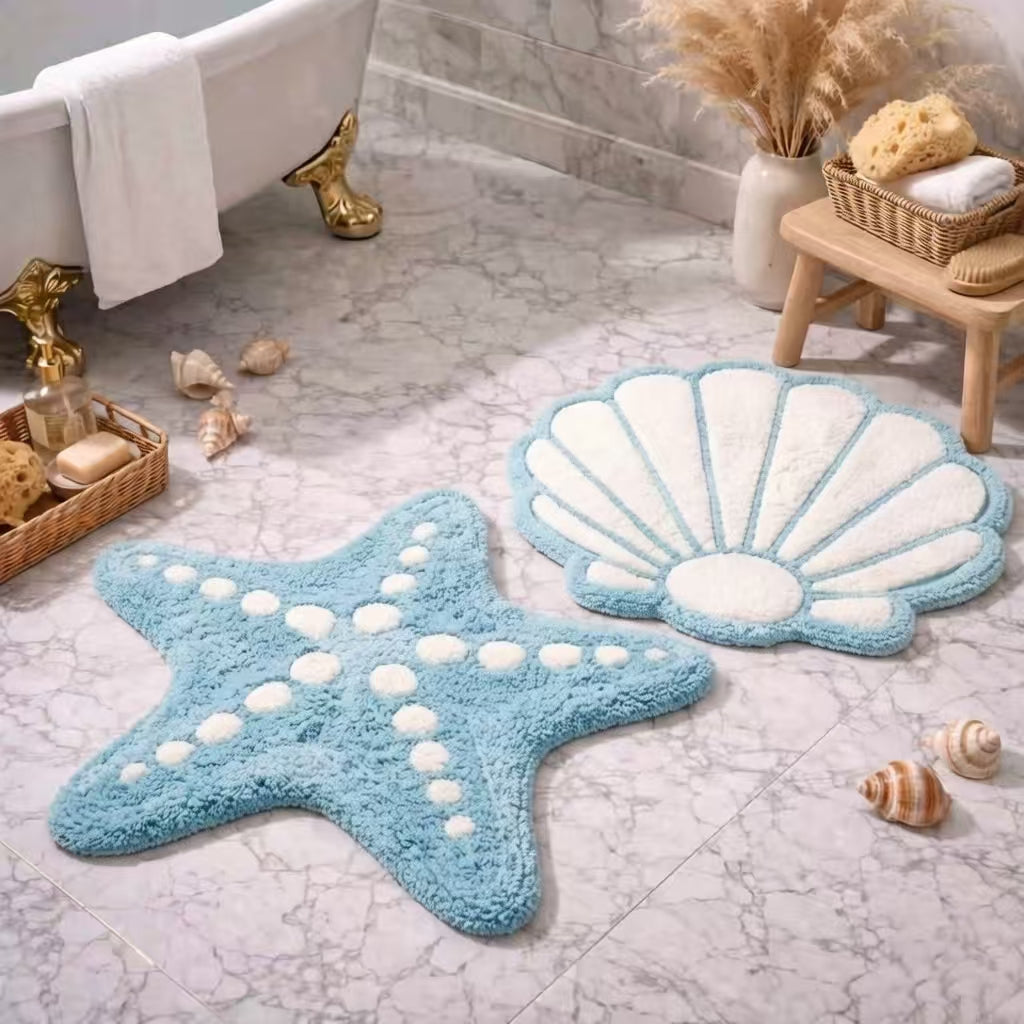 Alfombra de baño con mechones irregulares de rosas JoySwallow, alfombra de baño con rosas, alfombra con flores, alfombras de dormitorio con rosas
