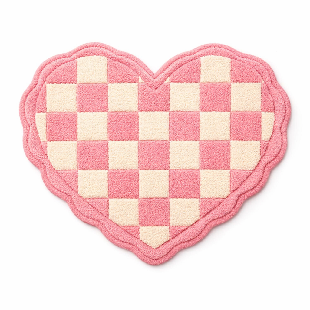 JoySwallow Badematte mit unregelmäßigem Eislauf-Motiv, Eislauf-Badezimmerteppich, Eislauf-Teppich, Eislauf-Schlafzimmerteppich