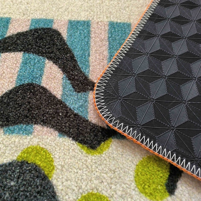 Vines Meeting Flannel Door Mat by Liz Gamberg Studio from US