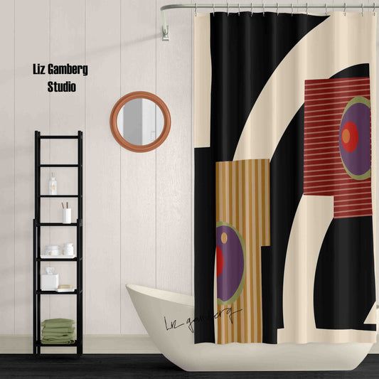 Day+11 sm Shower Curtain by Liz Gamberg Studio from US