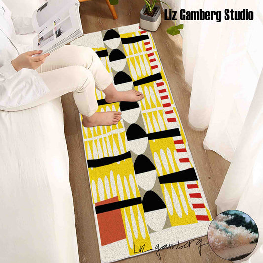 Day+7 sm Tufted Bedroom Runner by Liz Gamberg Studio from US