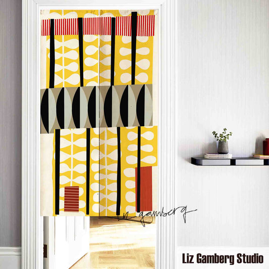 Day+7 sm Doorway Curtain by Liz Gamberg Studio from US