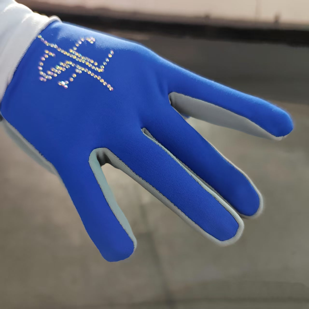 Custom Figure Skating Gloves: Thick Fleece with or without Padded Palm Protection