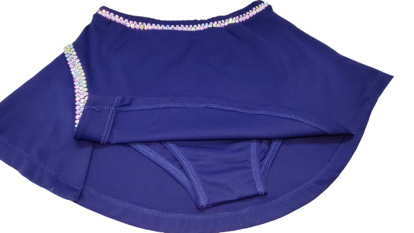 Aurora Line Custom Figure Skating Skirt