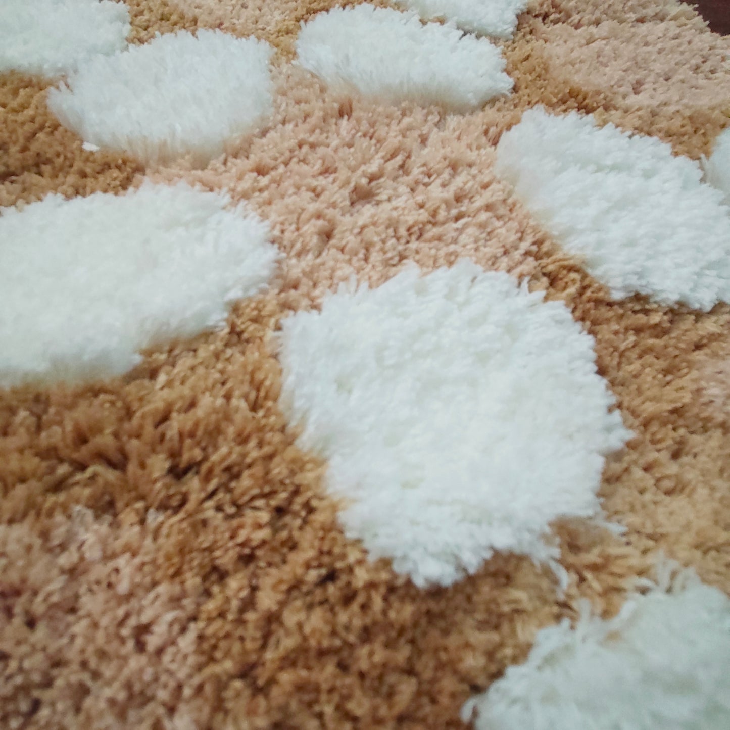 Alfombra de baño con mechones irregulares de rosas JoySwallow, alfombra de baño con rosas, alfombra con flores, alfombras de dormitorio con rosas